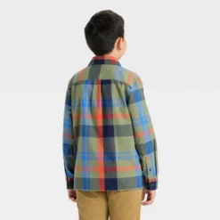 Boys' Long Sleeve Button-Down Shirt - Cat & Jack™