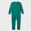 Toddler Adaptive Abdominal Access Fleece Union Suit Pajamas - Cat & Jack™