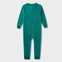 Toddler Adaptive Abdominal Access Fleece Union Suit Pajamas - Cat & Jack™
