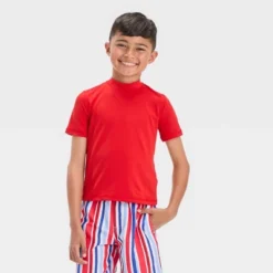 Boys' Solid Rash Guard Top - Cat & Jack™ Red 5 Boys' Solid Rash Guard Top - Cat & Jack™ Red -CAT & JACK Shop GUEST 03c61d71 3942 4b8a 96f7 b0255e73ae1f