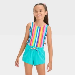 Girls' Playa Striped One Piece Swimsuit Set - Cat & Jack™ -CAT & JACK Shop GUEST 07afae5c 84f1 470f a1ae f187744eb8d4