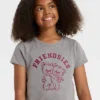Girls' Short Sleeve Friendsies Graphic T-Shirt - Cat & Jack™ Medium Charcoal -CAT & JACK Shop GUEST 080af5da 7bc9 4959 9577 7ed4db3d76ab
