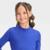 Girls' Solid Long Sleeve Rash Guard Top - Cat & Jack™ Blue 4 Girls' Solid Long Sleeve Rash Guard Top - Cat & Jack™ Blue -CAT & JACK Shop GUEST 0825cf6b 9ae0 4650 8fb8 cfc5938bf86f
