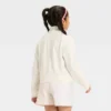Girls' French Terry Quarter Zip Pullover Sweatshirt - Cat & Jack™ -CAT & JACK Shop GUEST 09b43a56 08b9 4433 833e 7bbdc2b25f22