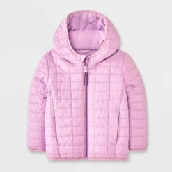 Toddler Girls' Value Hooded Puffer Jacket - Cat & Jack™ Mauve -CAT & JACK Shop GUEST 0a999104 a150 41fa bb6a 5011b6c55f9b