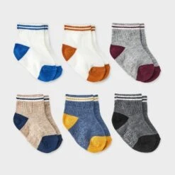 Toddler Boys' 6pk Colorblock Ankle Socks - Cat & Jack™ -CAT & JACK Shop GUEST 0bafbe63 0015 46cf 8af7 d44d793767c0