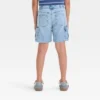 Boys' 'At The Knee' Pull-On Cargo Denim Shorts - Cat & Jack™ -CAT & JACK Shop GUEST 0bd4b16c 7700 4bc7 bbbe f459ab932544