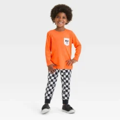Toddler Boys' Halloween Pull-Over T-Shirt And Fleece Jogger Pants - Cat & Jack™Orange -CAT & JACK Shop GUEST 0c458eb9 b8d4 433e b203 99aa942c8a33
