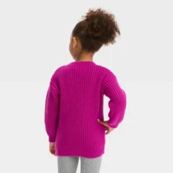 Toddler Girls' Cable Pullover Sweater - Cat & Jack™