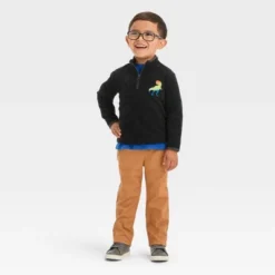 Toddler Boys' Fleece Lined Pull-On Pants - Cat & Jack™ Khaki -CAT & JACK Shop GUEST 0ed29168 052b 45d2 82db fe5b1c8503b7