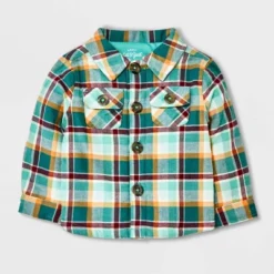 Baby Boys' Plaid Shacket - Cat & Jack™ Green 5 Baby Boys' Plaid Shacket - Cat & Jack™ Green -CAT & JACK Shop GUEST 10cfa5fa 3902 49b4 9f7b c44e1a955c22