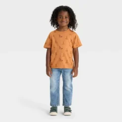 Toddler Boys' Short Sleeve Western Cactus T-Shirt - Cat & Jack™ Brown -CAT & JACK Shop GUEST 12506380 3136 4f6c a994 a1bf7f62a385