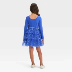 Girls' Long Sleeve Menorah Tiered Hanukkah Tulle Dress - Cat & Jack™ Blue -CAT & JACK Shop GUEST 1424c73a f4a4 4017 aa74 e1e35136d1e6