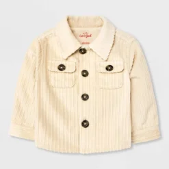 Baby Boys' Corduroy Shacket - Cat & Jack™ Cream -CAT & JACK Shop GUEST 15bee002 65e1 4aa4 9b29 9b3de99b6f1e