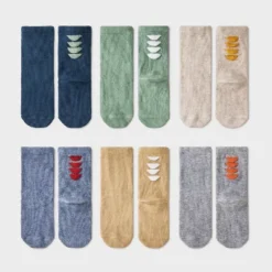 Toddler 6pk 'Dino' Crew Socks - Cat & Jack™ -CAT & JACK Shop GUEST 16121af5 e2c1 4066 991e ef9a8bad41aa