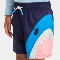 Toddler Boys' Shark Bite Swim Shorts - Cat & Jack™ Navy -CAT & JACK Shop GUEST 1a03d3b7 f403 4ea8 bb0a d054f276c1c2