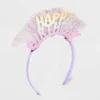 Toddler Girls' 2pc Happy Birthday Headband And Tutu Set - Cat & Jack™ Purple -CAT & JACK Shop GUEST 1ac289a8 2f59 4cf9 ab9a e7becad60cf1