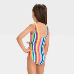 Girls' Playa Striped One Piece Swimsuit Set - Cat & Jack™ -CAT & JACK Shop GUEST 1bb7129e 217e 4365 8b8e 5975c18626d2