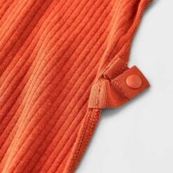 Baby Ribbed Snap Adaptive Romper - Cat & Jack™ Orange -CAT & JACK Shop GUEST 1cdefd42 0112 4d22 8604 1233bd15b6f1