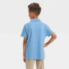 Boys' Short Sleeve Jersey Button-Down Shirt - Cat & Jack™ -CAT & JACK Shop GUEST 1d34e67e 10b5 4b8a a5fa dbabc46377ec