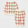 Baby Plaid Faux Shearling Top & Bottom Set - Cat & Jack™ Off-White -CAT & JACK Shop GUEST 1e3bcfec 8ab0 4c5e 9f7c f5f6b3db097f