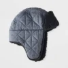Boys' Quilted Trapper Hat - Cat & Jack™ Gray -CAT & JACK Shop GUEST 20864a7c 11bd 4fbf 86a1 47fc93273042