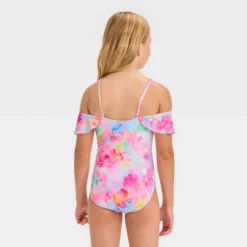 Girls' 'Flower Daydream' Floral Printed One Piece Swimsuit - Cat & Jack™ White/Pink 4 Girls' 'Flower Daydream' Floral Printed One Piece Swimsuit - Cat & Jack™ White/Pink -CAT & JACK Shop GUEST 2101a19c e7ed 49bf a63e 417c4ef9a377