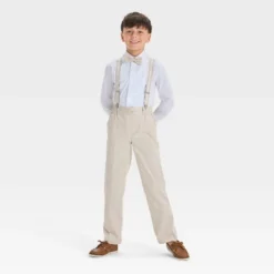 Boys' Dress Pants - Cat & Jack™ Beige -CAT & JACK Shop GUEST 235051b9 3a08 4b07 a44f 4a18085e84be