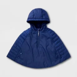 Toddler Adaptive Quilted Cape Jacket - Cat & Jack™ Navy Blue -CAT & JACK Shop GUEST 259e2875 91ca 4dc3 a2a9 4c6ac84ea206