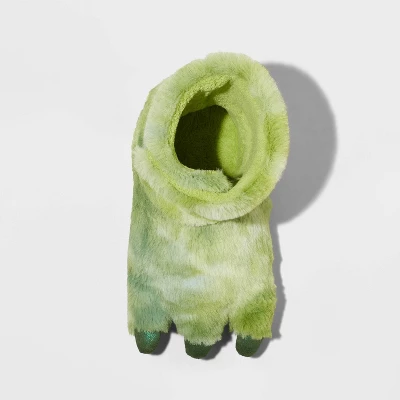 Toddler Dinosaur Foot Slippers - Cat & Jack™ Green 1 Toddler Dinosaur Foot Slippers - Cat & Jack™ Green