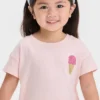 Toddler Girls' 'Ice Cream' Shirt - Cat & Jack™ Peach Orange -CAT & JACK Shop GUEST 2b53aeb7 e5bb 4fe7 847c 032f1bde8f3e