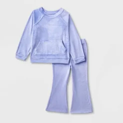 Toddler Girls' 2pc Adaptive Sparkle Velour Set - Cat & Jack™ Periwinkle -CAT & JACK Shop GUEST 2c929df7 18aa 4975 8019 329c52fb3199