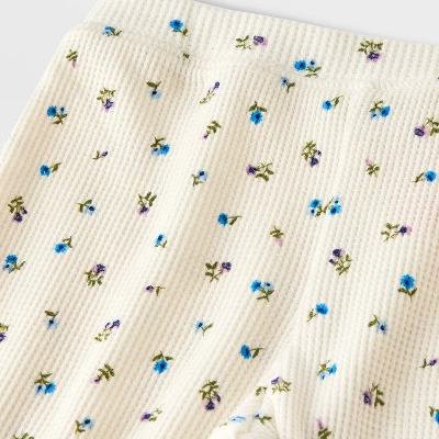 Baby Girls' 2pc Waffle Sweatshirt & Legging Set - Cat & Jack™ 3 Baby Girls' 2pc Waffle Sweatshirt & Legging Set - Cat & Jack™ - Image 3