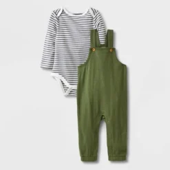 Baby 2pc Long Sleeve Bodysuit & Overalls Set - Cat & Jack™ Olive Green 7 Baby 2pc Long Sleeve Bodysuit & Overalls Set - Cat & Jack™ Olive Green -CAT & JACK Shop GUEST 2e7a56ab c5c8 4d34 8c7c a02afcb156d2