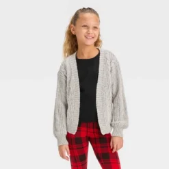 Girls' Cable Knit Short Open Layering Cardigan - Cat & Jack™ 7 Girls' Cable Knit Short Open Layering Cardigan - Cat & Jack™ -CAT & JACK Shop GUEST 300613f8 fa16 4b68 bca8 c7ff3fb10943