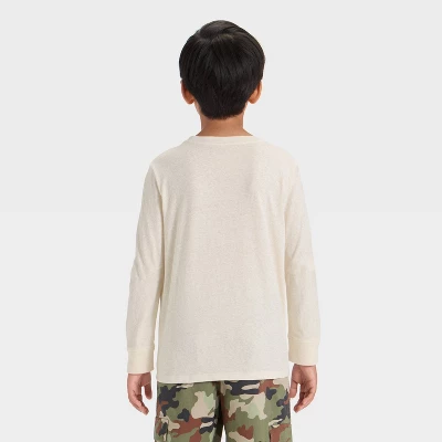 Boys' Long Sleeve T-Shirt - Cat & Jack™ 1 Boys' Long Sleeve T-Shirt - Cat & Jack™