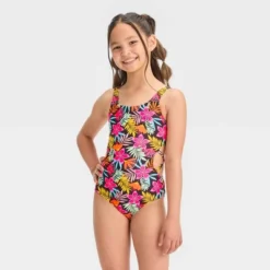 Girls' Cowabunga Floral One Piece Swimsuit - Cat & Jack™ -CAT & JACK Shop GUEST 31e0c015 0149 4012 ae0a 5278f4fe9d93