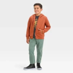 Boys' Faux Shearling Lined Zip-Up Sweatshirt - Cat & Jack™ -CAT & JACK Shop GUEST 37206f0e bf3e 4585 8615 d5d09f38fcce