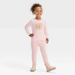Toddler Girls' Bear Face Pullover Sweater - Cat & Jack™ Pink -CAT & JACK Shop GUEST 38b1c6e7 dce8 489a 8ed7 445813c47eca