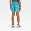 Toddler Boys' Postcard Print Dolphin Hem Swim Shorts - Cat & Jack™ Green -CAT & JACK Shop GUEST 38d8a5f1 35d7 4f18 ac1c f750d7759e94