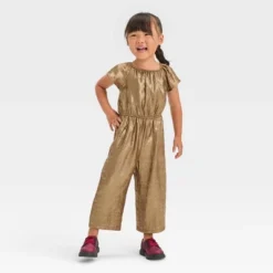 Toddler Girls' Jumpsuit - Cat & Jack™ Gold -CAT & JACK Shop GUEST 3a6d8966 6ebe 4fe0 9f02 64493a8186fc
