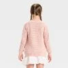Girls' Pointelle Cardigan - Cat & Jack™