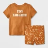 Baby Tiny Tailgator T-Shirt & Bloomer Set - Cat & Jack™ Brown -CAT & JACK Shop GUEST 3b2933ad 5d71 4650 84ad c0530677a418