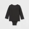 Toddler Long Sleeve Bodysuit - Cat & Jack™ Black
