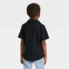 Toddler Boys' Short Sleeve Halloween Button-Down Shirt - Cat & Jack™ Black -CAT & JACK Shop GUEST 3bd71921 0876 450a b890 43e0003eb8c4