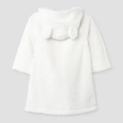 Toddler Girls' Cosplay Bear Robe - Cat & Jack™ Cream