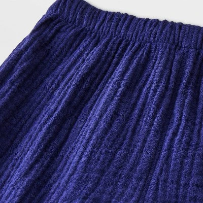 Baby Boys' 2pc Pocket Gauze Shorts Set - Cat & Jack™ Blue 3 Baby Boys' 2pc Pocket Gauze Shorts Set - Cat & Jack™ Blue - Image 3