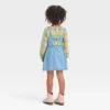 Toddler Girls' Plaid Long Sleeve Top & Denim Skirtall Set - Cat & Jack™ Blue 9 Toddler Girls' Plaid Long Sleeve Top & Denim Skirtall Set - Cat & Jack™ Blue -CAT & JACK Shop GUEST 414a086c 206d 4556 8eaa a671ebe6e192