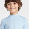Boys' Solid Short Sleeve Rash Guard Swim Shirt - Cat & Jack™ -CAT & JACK Shop GUEST 4274b1d9 4a54 40f5 a720 c06545567a26