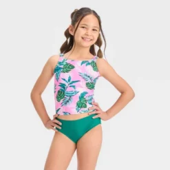 Girls' 'Summer Palms' Tankini Swimwear Set - Cat & Jack™ Green -CAT & JACK Shop GUEST 44705045 01c7 44e0 beae 01291597a4c7